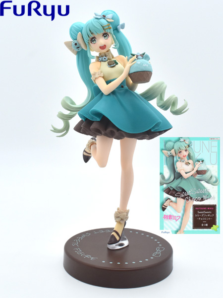 FuRyu Vocaloid Hatsune Miku Sweet Sweets Chocolate Mint Figure